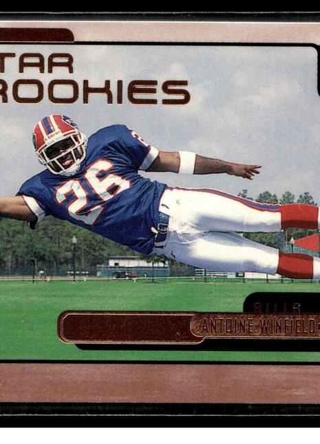 1999 UPPER DECK STAR ROOKIES ANTOINE WINFIELD BILLS