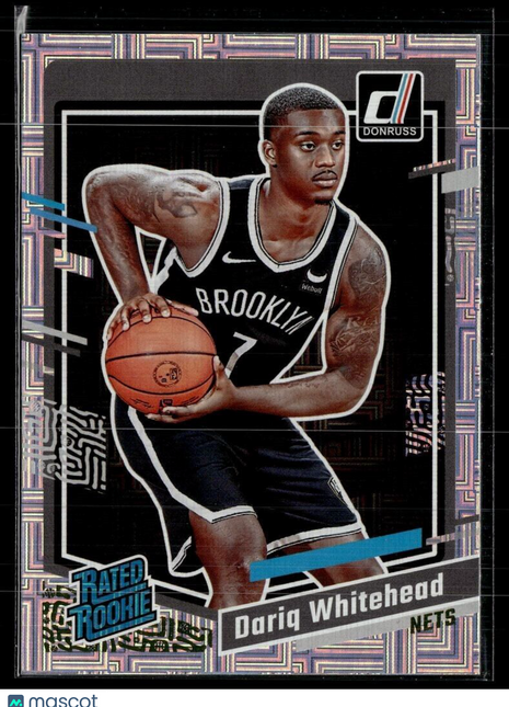 2023-24 DONRUSS CHOICE RATED ROOKIE 240 Dariq Whitehead Brooklyn Nets