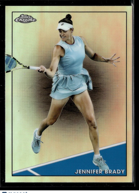 2021 TOPPS CHROME TENNIS REFRACTOR 8 Jennifer Brady