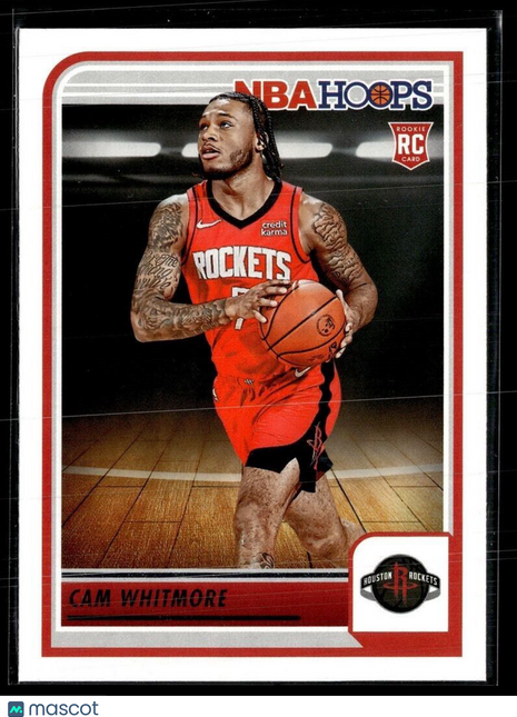 2023-24 NBA HOOPS ROOKIE 265 Cam Whitmore - Houston Rockets