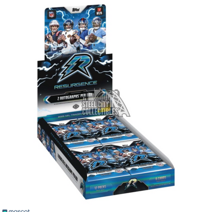 NFL 2025 Topps Resurgence Football Hobby Box