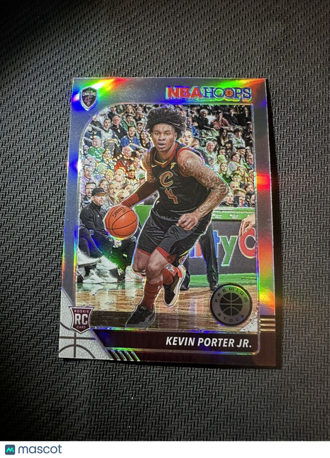 Kevin Porter Jr. 2019-20 Hoops Premium Silver Prizm RC #225 Cleveland Cavaliers