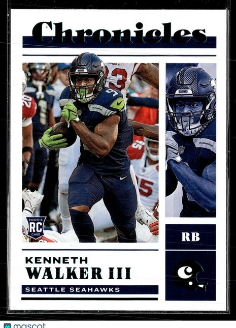 2022 CHRONICLES TEAL ROOKIE KENNETH WALKER III SEAHAWKS