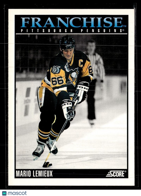 1992-93 SCORE FRANCHISE MARIO LEMIEUX PENGUINS