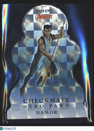 2022 FLEER ULTRA MARVEL AVENGERS CHECKMATE HERO PAWN NAMOR