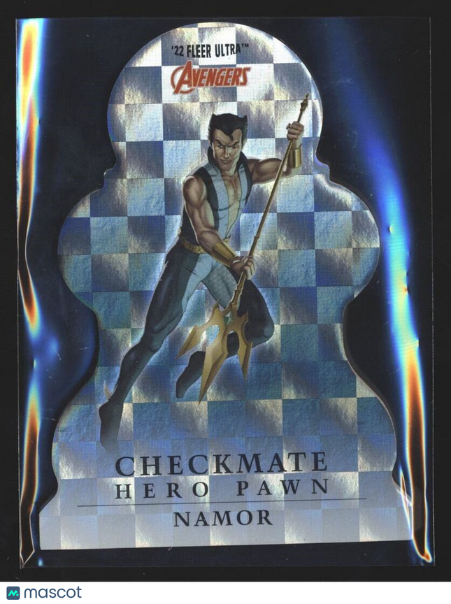 2022 FLEER ULTRA MARVEL AVENGERS CHECKMATE HERO PAWN NAMOR