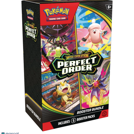 Pokemon Trading Card Game: Mega Evolution Perfect Order Booster Bundle