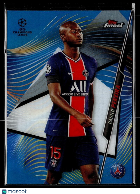 2020-21 FINEST CL BLUE /150 DANILO PEREIRA PSG