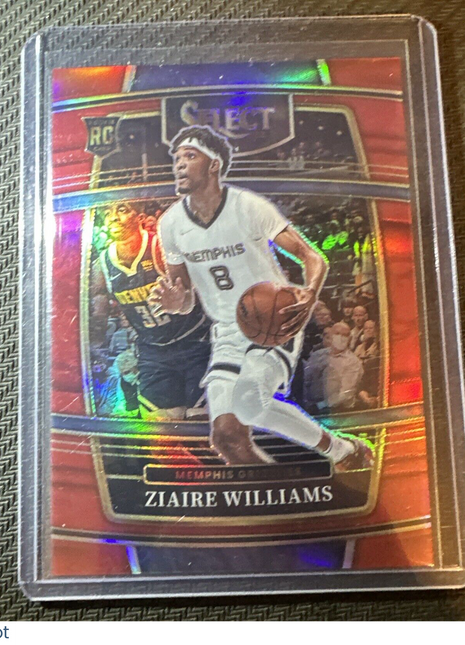 ZIAIRE WILLIAMS 2021-22 Select #86 Prizm #/199