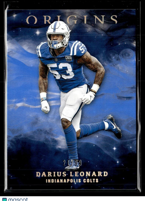 2019 ORIGINS BLUE /99 DARIUS LEONARD COLTS
