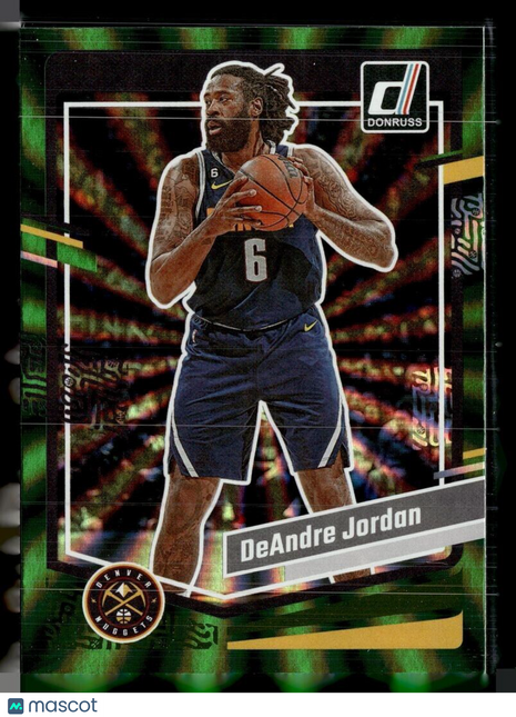 2023-24 DONRUSS GREEN SPIRAL 179 DeAndre Jordan Denver Nuggets