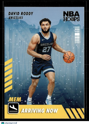 2022-23 NBA HOOPS WINTER ARRIVING NOW 23 David Roddy - Memphis Grizzlies