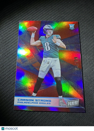 2022 Panini Player of the Day - Holo #60 Carson Strong Rookie /99