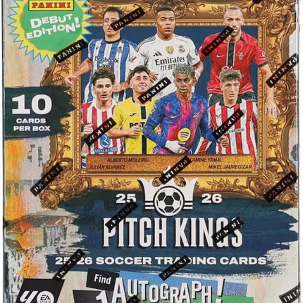 Soccer 2025-26 Panini Pitch Kings Soccer Hobby International Box