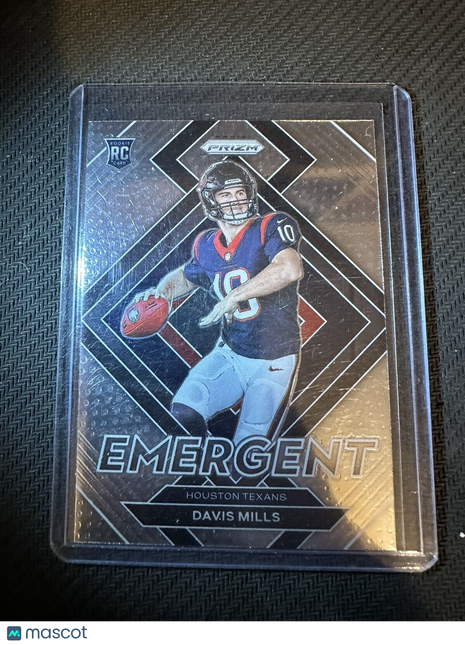 2021 Panini Prizm - Emergent #E-18 Davis Mills (RC)