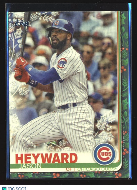2019 TOPPS HOLIDAY METALLIC SNOWFLAKE JASON HEYWARD CUBS