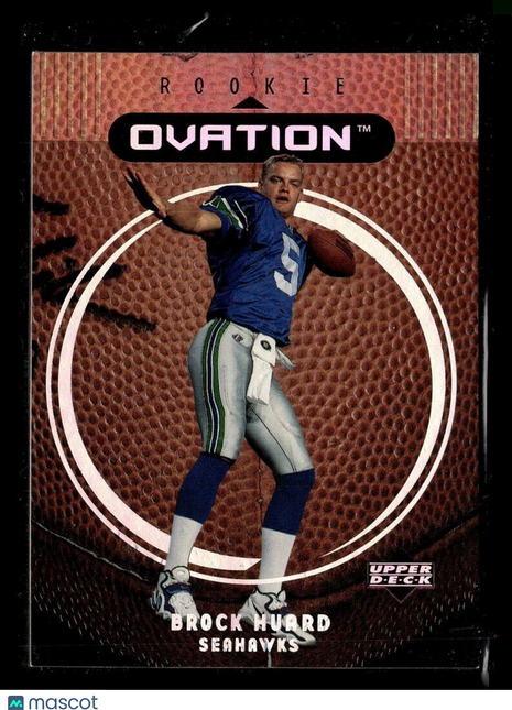 1999 UPPER DECK ROOKIE OVATION BROCK HUARD SEAHAWKS