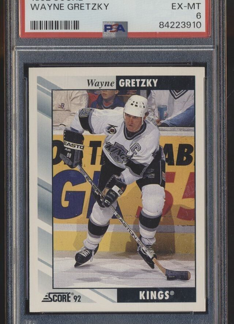 1992-93 SCORE PSA 9 WAYNE GRETZKY KINGS