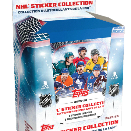 NHL 2025-26 Topps NHL Hockey Sticker Collection Pack