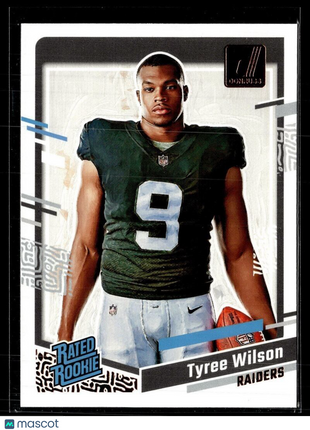 2023 DONRUSS CANVAS RATED ROOKIE TYREE WILSON RAIDERS