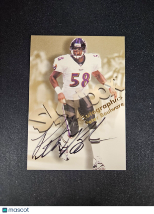 1998 Peter Boulware Skybox Autpographics Auto Ravens