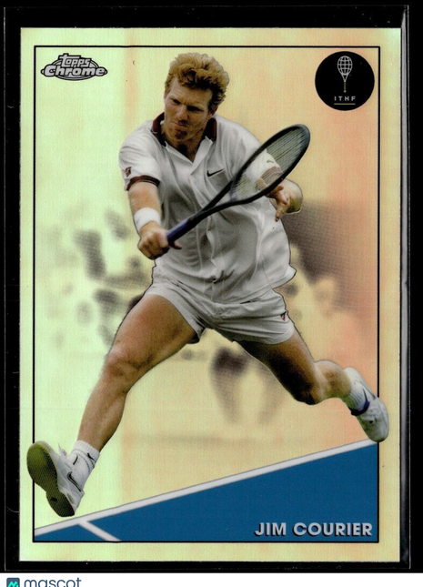 2021 TOPPS CHROME TENNIS REFRACTOR 13 Jim Courier