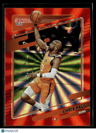 2021-22 DONRUSS ORANGE LASER CHRIS PAUL SUNS