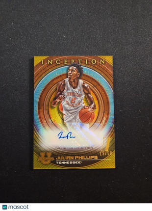 2023 Julian Phillips Bowman U Incpetion Gold Auto /50