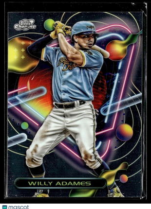 2023 TOPPS COSMIC CHROME 30 Willy Adames - Milwaukee Brewers
