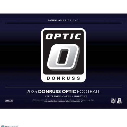 NFL 2025 Panini Donruss Optic Football H2 Hobby Box