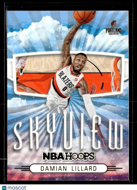 2022-23 NBA HOOPS WINTER SKYVIEW 11 Damian Lillard - Portland Trail Blazers
