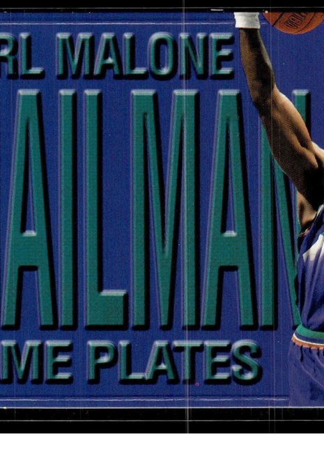 1999-00 SKYBOX NAME PLATES KARL MALONE JAZZ