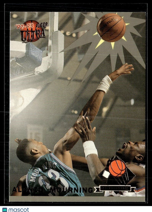 1992-93 FLEER ULTRA REJECTORS ALONZO MOURNING HORNETS