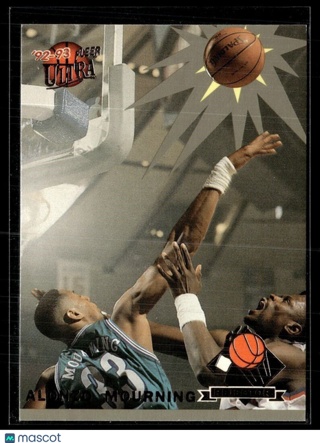 1992-93 FLEER ULTRA REJECTORS ALONZO MOURNING HORNETS
