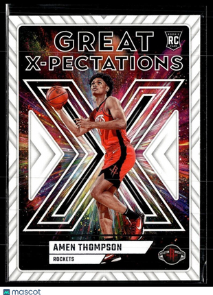 2023-24 DONRUSS GREAT X-PECTATIONS ROOKIE AMEN THOMPSON ROCKETS
