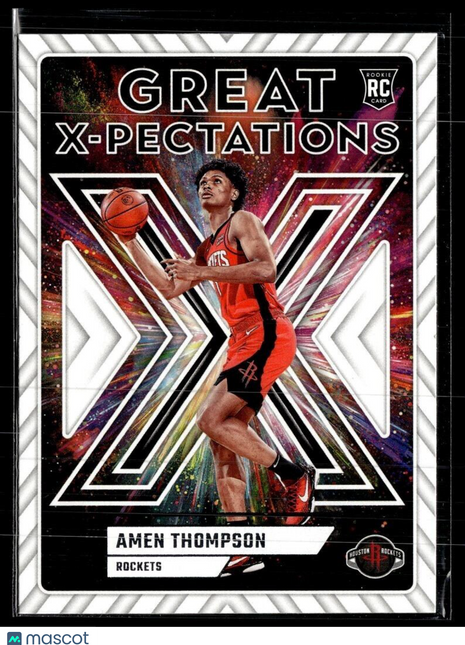 2023-24 DONRUSS GREAT X-PECTATIONS ROOKIE AMEN THOMPSON ROCKETS