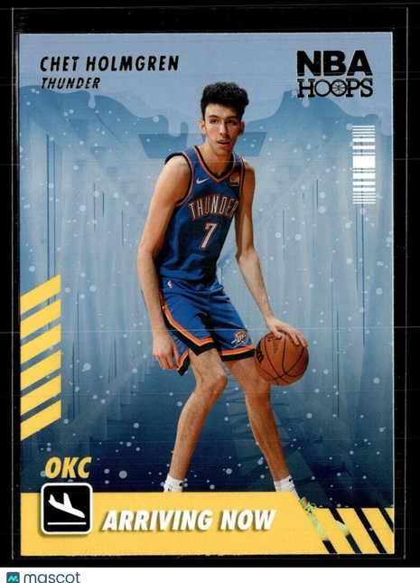 2022-23 NBA HOOPS WINTER ARRIVING NOW 2 Chet Holmgren - Oklahoma City Thunder