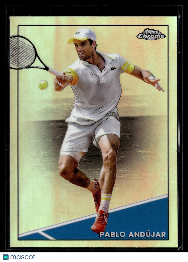 2021 TOPPS CHROME TENNIS REFRACTOR 1 Pablo Andújar