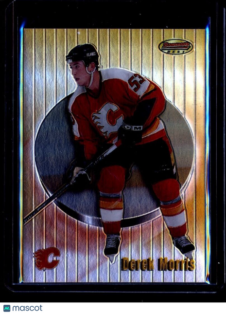 1998-99 BOWMAN BEST GOLD /400 DEREK MORRIS FLAMES