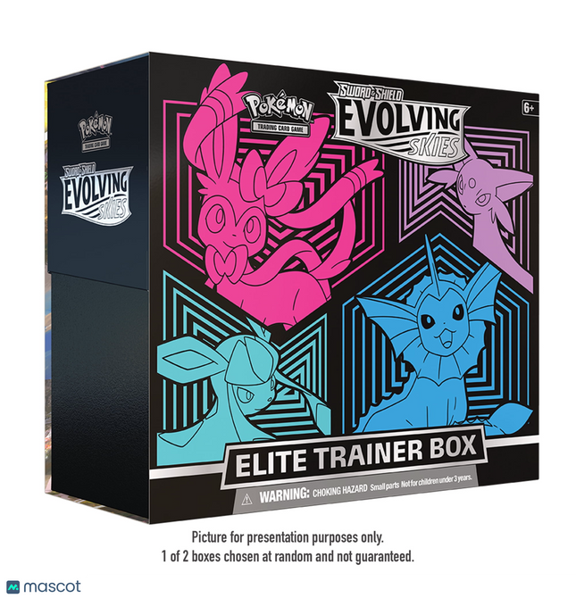 Pokemon Sword & Shield Evolving Skies Elite Trainer Box