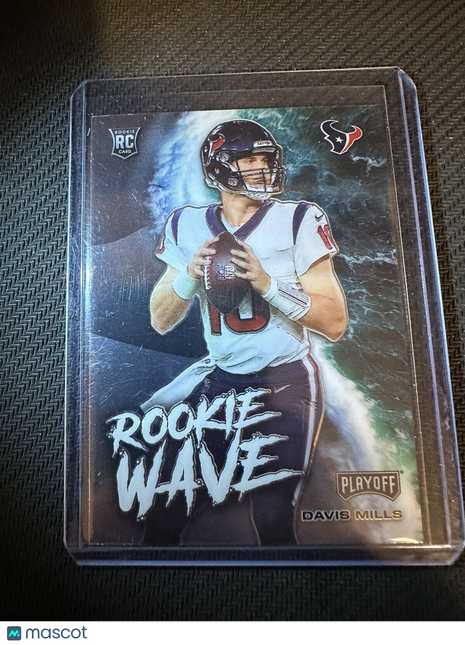 Davis Mills RC 2021 Panini Playoff Rookie Wave #RW-DMI Texans