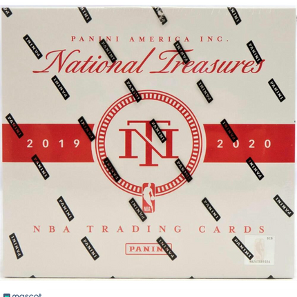 NBA 2019-20 Panini National Treasures Basketball Hobby Box