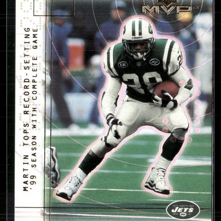 2000 UD MVP HEADLINERS CURTIS MARTIN JETS