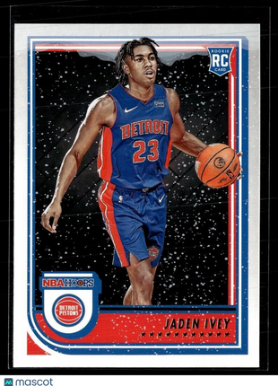 2022-23 NBA HOOPS WINTER ROOKIE 235 Jaden Ivey - Detroit Pistons