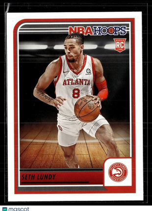 2023-24 NBA HOOPS ROOKIE 244 Seth Lundy - Atlanta Hawks