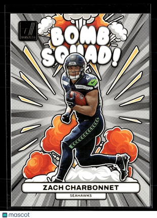 2023 DONRUSS BOMB SQUAD! ZACH CHARBONNET SEAHAWKS