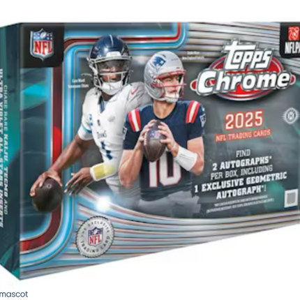 NFL Topps 2025 Chrome Football Delight Box