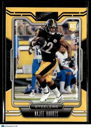2021 PLAYBOOK PURPLE ROOKIE NAJEE HARRIS STEELERS
