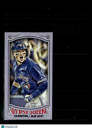 2015 GYPSY QUEEN MINI PURPLE /250 TROY TULOWITZKI BLUE JAYS