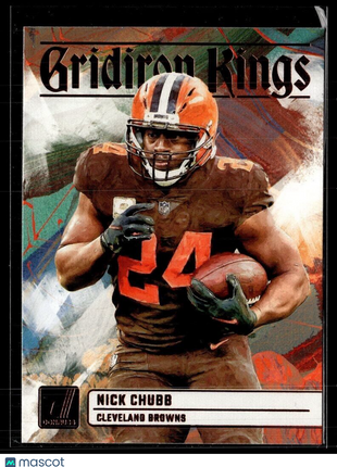 2023 DONRUSS GRIDIRON KINGS NICK CHUBB BROWNS